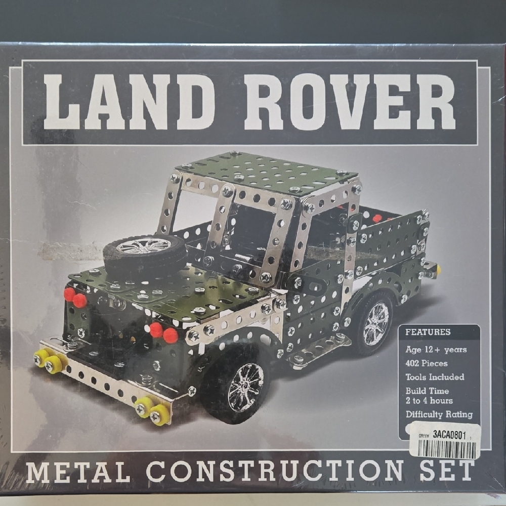 Metal Construction Set - Green